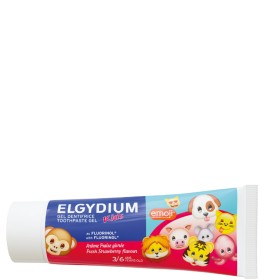 ELGYDIUM ΟΔΟΝΤΟΚΡΕΜΑ KIDS 1000PPM FRESH STRAWBERRY 50ML
