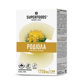 SUPERFOODS ΧΡΥΣΗ ΡΙΖΑ RHODIOLA 30 CAPS 250 MG