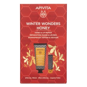 APIVITA PROMO WINTER WONDERS HONEY ΚΡΕΜΑ ΧΕΡΙΩΝ ΕΝΤΑΤΙΚΗΣ ΕΝΥΔΑΤΩΣΗΣ ME ΜΕΛΙ ΥΑΛΟΥΡΟΝΙΚΟ ΟΞΥ 50mL & 