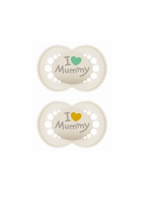 MAM ΠΙΠΙΛΑ Ι LOVE DADDY GIRL 1 16+ ΜΗΝΩΝ ΘΗΛΗ SKINSOFT ΣΙΛ