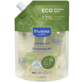 MUSTELA ORGANIC CLEANSING GEL ECO-REFILL400ML