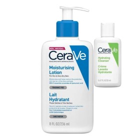 CERAVE MOISTURZING LOTION 236mL + ΔΩΡΟ HYDRATING CLEANSER 20mL