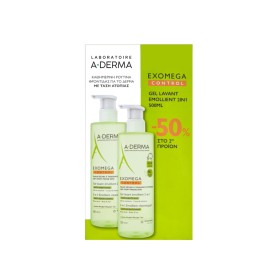 A-DERMA DUO EXOMEGA CONTROL GEL 2 IN 1 500ML -50% ON 2ND