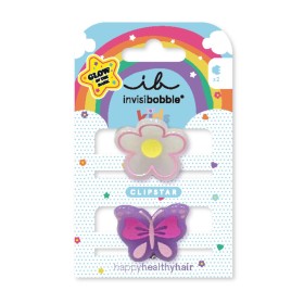 INVISIBOBBLE CLIPSTAR GLOW KIDS HAPPY FLOWER 2PC