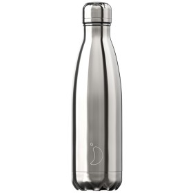 CHILLYS ΜΠΟΥΚΑΛΙ ΘΕΡΜΟΣ CHROME SILVER 500ML