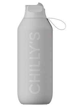 CHILLYS ΜΠΟΥΚΑΛΙ ΘΕΡΜΟΣ SERIES 2 FLIP GRANITE GRAY 500ml