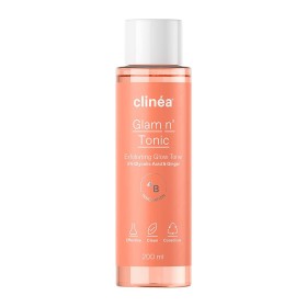 CLINEA GLAM N TONIC EXFOLIATING GLOW TONER 200ML