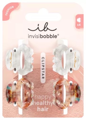 INVISIBOBBLE CLIPSTAR PETIT BIJOUX 4PC 