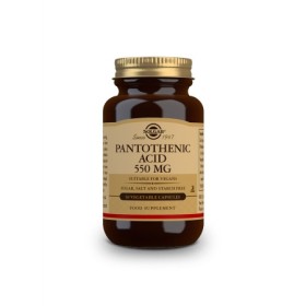 SOLGAR PANTOTHENIC ACID 550MG VEGICAPS 50S