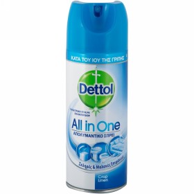 DETTOL SPRAY CRISP LINEN 400ML