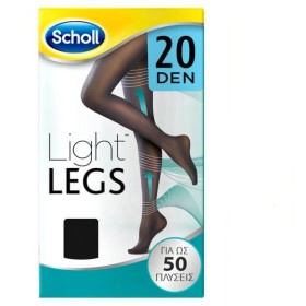 DR SCHOLL LIGHT LEGS 20DEN BLACK (S)