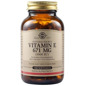 SOLGAR E 1000 IU SOFTGELS 100S