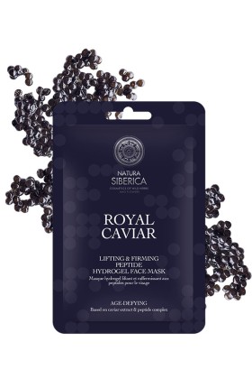 NATURA SIBERICA ROYAL CAVIAR LIFTING & FIRMING PEPTIDE HYDROGEL FACE MASK