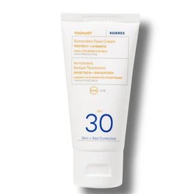 KORRES YOGHURT SUNSCREEN FACE CREAM SPF30 50ML