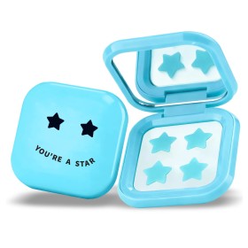 BIOVENE PIMPLE STAR PATCHES & MIRROR CASE BLUE PIMPLE 32 PATCHES