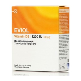 EVIOL VITAMIN D3 1200IU x 60