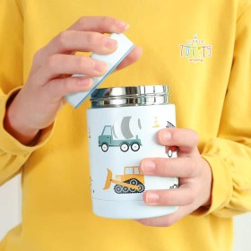 A LITTLE LOVELY COMPANY ΘΕΡΜΟΣ ΦΑΓΗΤΟΥ ΑΝΟΞΕΙΔΩΤΟ VEHICLES 300ML
