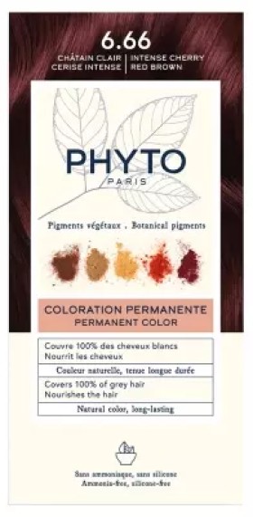 PHYTOCOLOR ΒΑΦΗ 6.66 ΒΑΘΥ ΚΕΡΑΣΙ ΑΝΟΙΧΤΟ ΚΑΣΤΑΝΟ