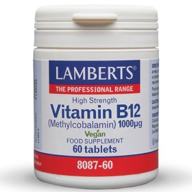 LAMBERTS VIT B-12 1000MCG 60TABS