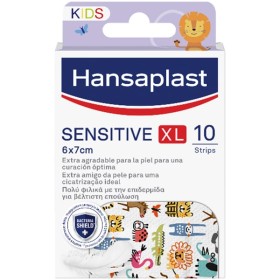HANSAPLAST SENSITIVE XL ANIMALS 6X7CM 10 STRIPS