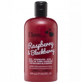 I LOVE BUBBLE BATH RASPBERRY & BLACKBERRY 500ml