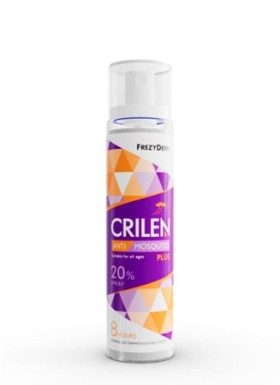 FREZYDERM CRILEN ANTI-MOSQUITO 20%  PLUS ΕΝΤΟΜΟΑΠΩΘΗΤΙΚΟ SPRAY 100ML