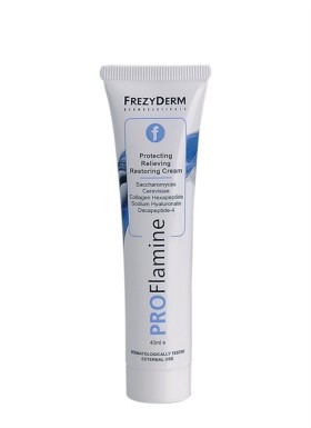 FREZYDERM PROFLAMINE ΑΝΑΠΛΑΣΤΙΚΗ ΚΡΕΜΑ ΓΙΑ ΠΡΟΣΤΑΣΙΑ & ΑΝΑΚΟΥΦΙΣΗ ΔΕΡΜΑΤΟΣ 40ML