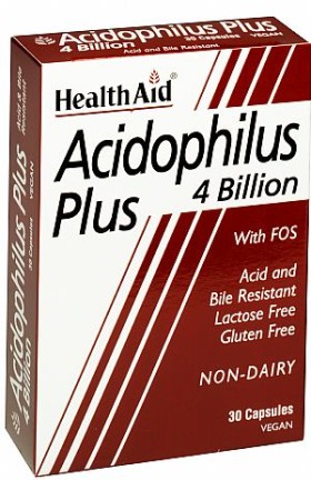 HEALTH AID ACIDOPHILUS PLUS 30caps