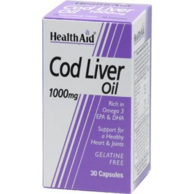 HEALTH AID COD LIVER OIL 1000MG 30CAPS