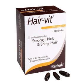 HEALTH AID HAIR-VIT 90CAPS