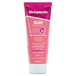 HISTOPLASTIN ΑΝΤΗΛΙΑΚΟ SUN PROTECTION CREAM FACE & BODY SPF30 200ML