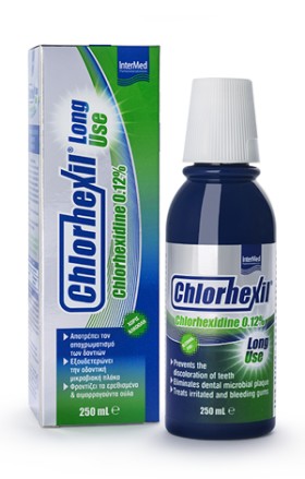 INTERMED CHLORHEXIL 0,12% ΣΤΟΜΑΤΙΚΟ ΔΙΑΛΥΜΑ LONG USE 250ML