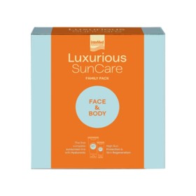 INTERMED ΑΝΤΗΛΙΑΚΟ LUXURIOUS ΠΑΚΕΤΟ HIGH PROTECTION FACE CREAM SPF50 75ML & SUN PROTECTION BODY CREA