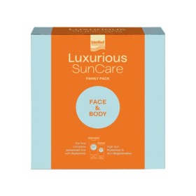 INTERMED ΑΝΤΗΛΙΑΚΟ LUXURIOUS ΠΑΚΕΤΟ HIGH PROTECTION FACE CREAM SPF50 75ml & SUN PROTECTION BODY CREA
