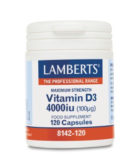 LAMBERTS VITAMIN D3 4000IU 120CAPS