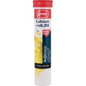 LANES EFF CALCIUM & VIT D LEM 20T