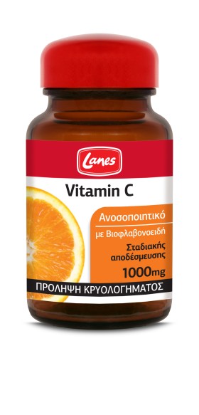 LANES VIT C 1000MG x 30 tabs