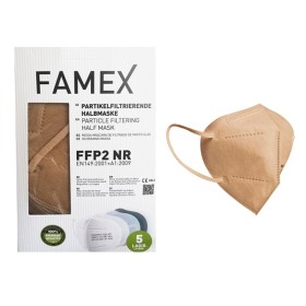 ΜΑΣΚΕΣ ΚΝ95 FFP2 ΜΠΕΖ 10ΤΜΧ FAMEX