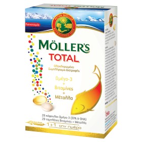 MOLLERS TOTAL 28 CAPS + 28 TABS  