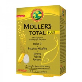 MOLLERS TOTAL PLUS 28 CAPS + 28 TABS  