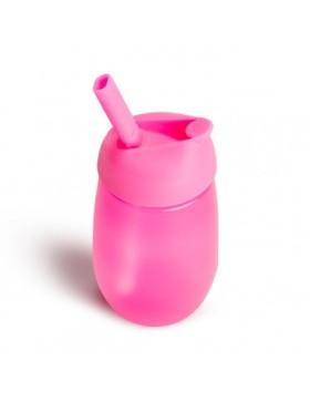 MUNCHKIN SIMPLE CLEAN STRAW CUP PINK