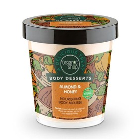 ORGANIC SHOP BODY DESSERTS ΜΟΥΣ ΘΡΕΨΗΣ ΣΩΜΑΤΟΣ ΑΜΥΓΔΑΛΟ&ΜΕΛΙ 450ml