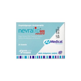 NEVRALIP 600 RETARD 20 TABS