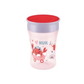 NUK ΕΚΠΑΙΔΕΥΤΙΚΟ ΠΟΤΗΡΙ MAGIC CUP 360 8 ΜΗΝΩΝ+ 230ML ΡΟΖ