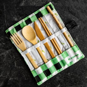 OLA BAMBOO ZERO WASTE KIT 5 PIECES