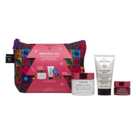 APIVITA WINE ELIXIR LIGHT TEXTURE &ΔΩΡΟ NIGHT CREAM 15ML & CLEANSING MILK 50ML