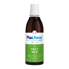 PLAC AWAY DAILY CARE MILD ΣΤΟΜΑΤΙΚΟ ΔΙΑΛΥΜΑ 500ml