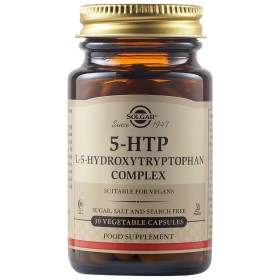 SOLGAR 5-HTP (HYDROXYTRYPTOPHAN) 100MG VEG.CAPS 30S