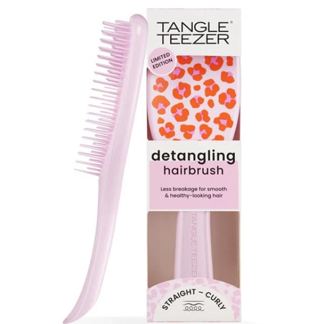 TANGLE TEEZER THE ULTIMATE DETANGLER VIBRANT LEOPARD-PRINTED