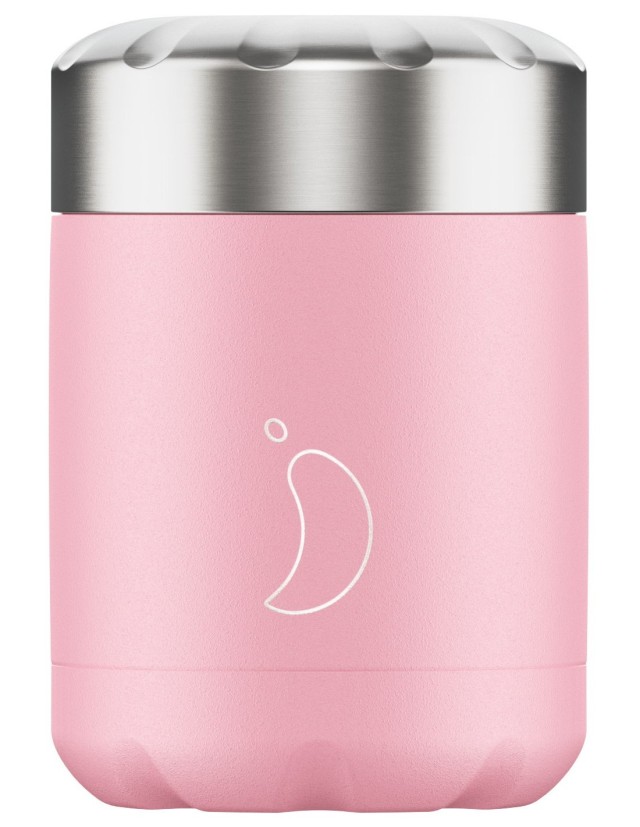 CHILLYS FOOD POT 300ML - PASTEL PINK